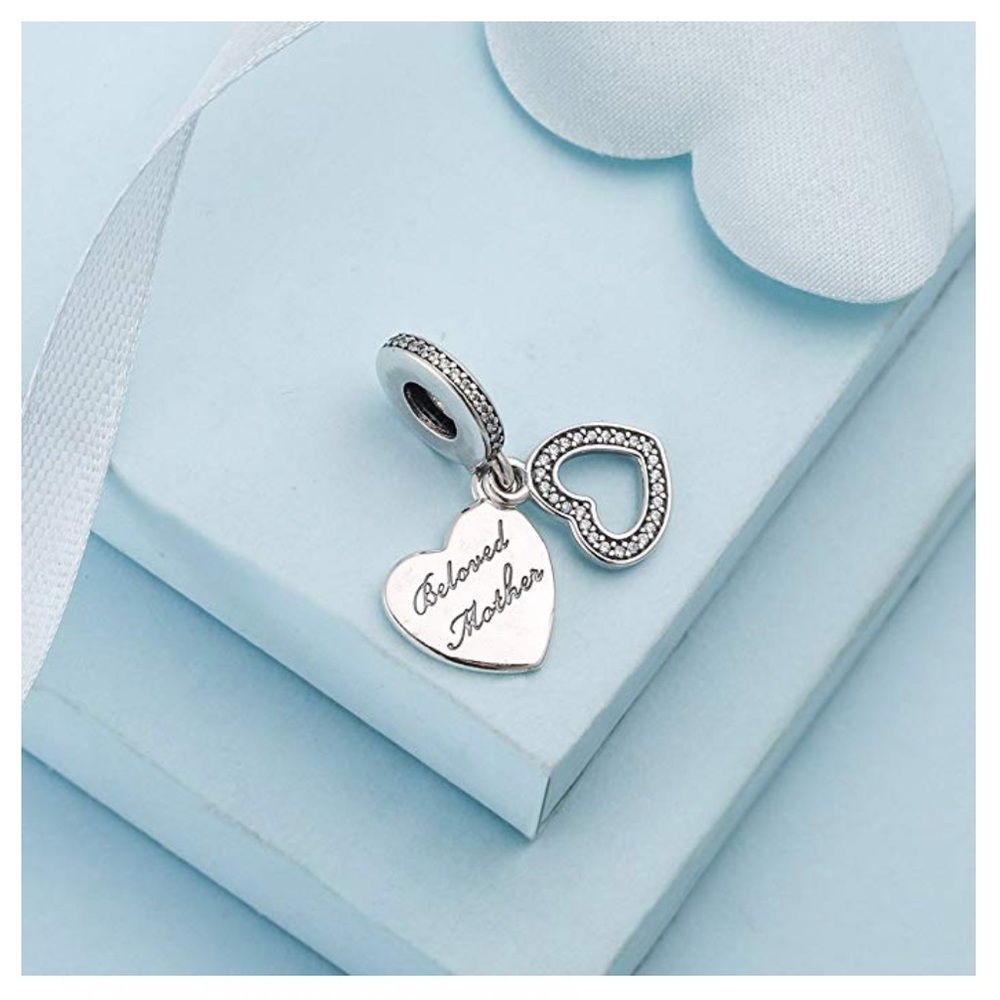 New & Original Pandora Mother Daughter Charm - Picture 1 of 3